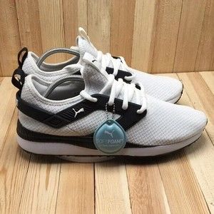 Puma Running Shoes Men White Size 10.5 Lightweight Mesh  NEW 3190